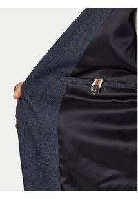 BOSS Marynarka Hutson 50561859 Granatowy Regular Fit. Kolor: niebieski. Materiał: syntetyk #4