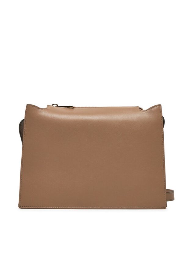 Furla Torebka Nuvola S Crossbody WB01275-BX2045-1257S-1007 Beżowy. Kolor: beżowy. Materiał: skórzane