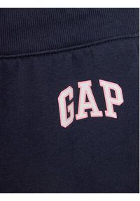 GAP - Gap Spodnie dresowe 482442-02 Granatowy Regular Fit. Kolor: niebieski. Materiał: bawełna #3
