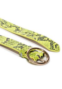 Acccessories Pasek Damski 1W2-003-SS20 Żółty. Kolor: żółty. Materiał: skóra #2