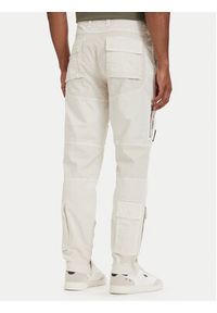 Aeronautica Militare Spodnie cargo Iconic Anti-G 261PA1387UCT01493 Beżowy Regular Fit. Kolor: beżowy. Materiał: bawełna #4