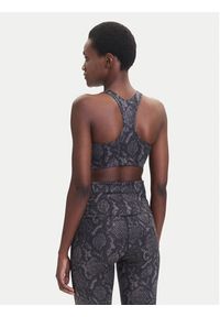 Adidas by Stella McCartney - adidas by Stella McCartney Biustonosz sportowy Power Impact JW4542 Brązowy Slim Fit. Kolor: brązowy. Materiał: syntetyk #5