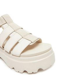 Ugg Sandały W Cora 1152698 Écru. Materiał: skóra, nubuk #3