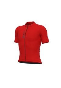 ALÉ CYCLING - Koszulka rowerowa męska Alé Cycling Solid Color Block 2.0. Kolor: czerwony, czarny, wielokolorowy