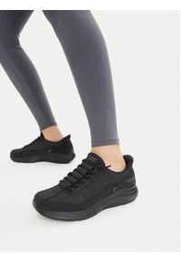skechers - Skechers Sneakersy Contour Foam - Cozy Fit 150404/BBK Czarny. Kolor: czarny. Materiał: materiał #2