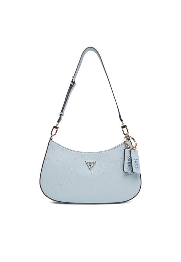 Guess Torebka Noelle II HWZG96 72180 Niebieski. Kolor: niebieski. Materiał: skórzane