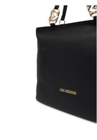 Love Moschino - LOVE MOSCHINO Torebka JC4005PP1OLB0000 Czarny. Kolor: czarny. Materiał: skórzane #3