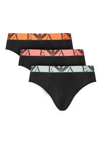 Emporio Armani Underwear Komplet slipów EM000258 AF20668 MC061 Czarny. Kolor: czarny. Materiał: bawełna #1
