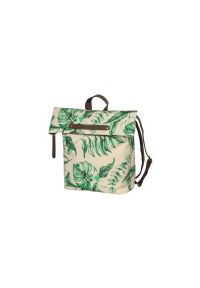 BASIL - Plecak Rowerowy Basil Ever-Green Torba Daypack, 18L, Sandshell Beige. Kolor: beżowy, zielony, wielokolorowy