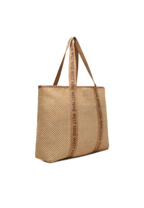 Nine West Torebka CEO-Avenia-LA374-4513-6 Beżowy. Kolor: beżowy