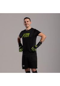 FOOTBALL MASTERS - Rękawice bramkarskie Invictus X Training. Kolor: wielokolorowy, czarny, zielony. Sport: piłka nożna #2