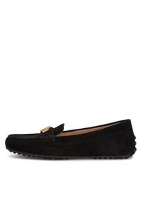 Lauren Ralph Lauren Mokasyny 802821629018 Czarny. Kolor: czarny. Materiał: zamsz, skóra