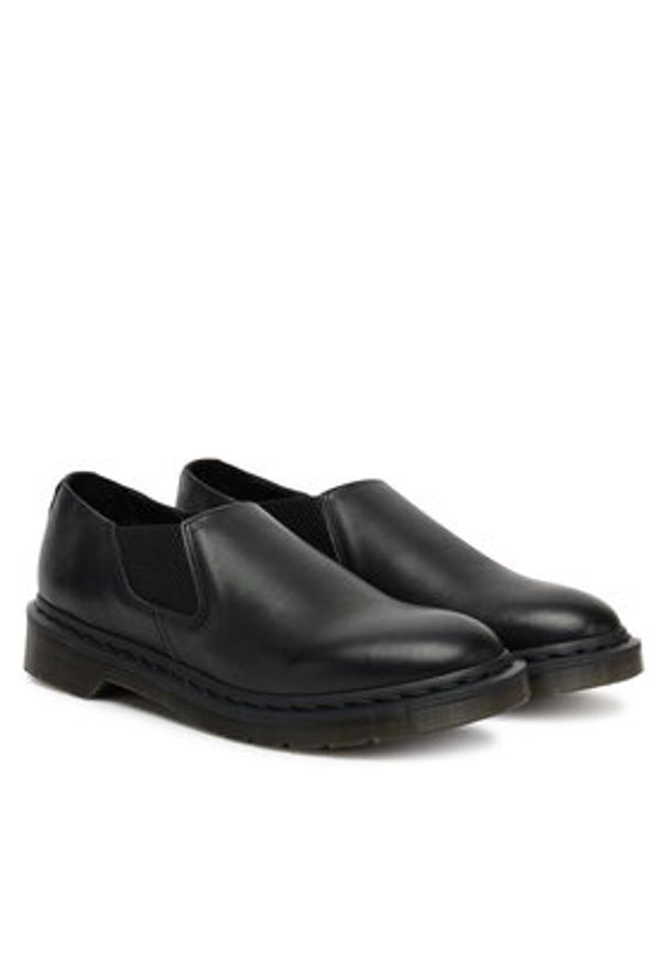 Dr. Martens Półbuty Louis Slip On DM40950001 Czarny. Zapięcie: bez zapięcia. Kolor: czarny. Materiał: skóra