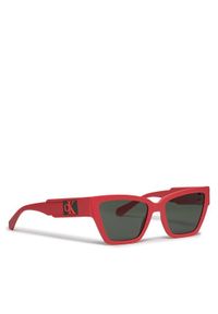 Calvin Klein Jeans Okulary przeciwsłoneczne CKJ23624S Czerwony. Kolor: czerwony #1