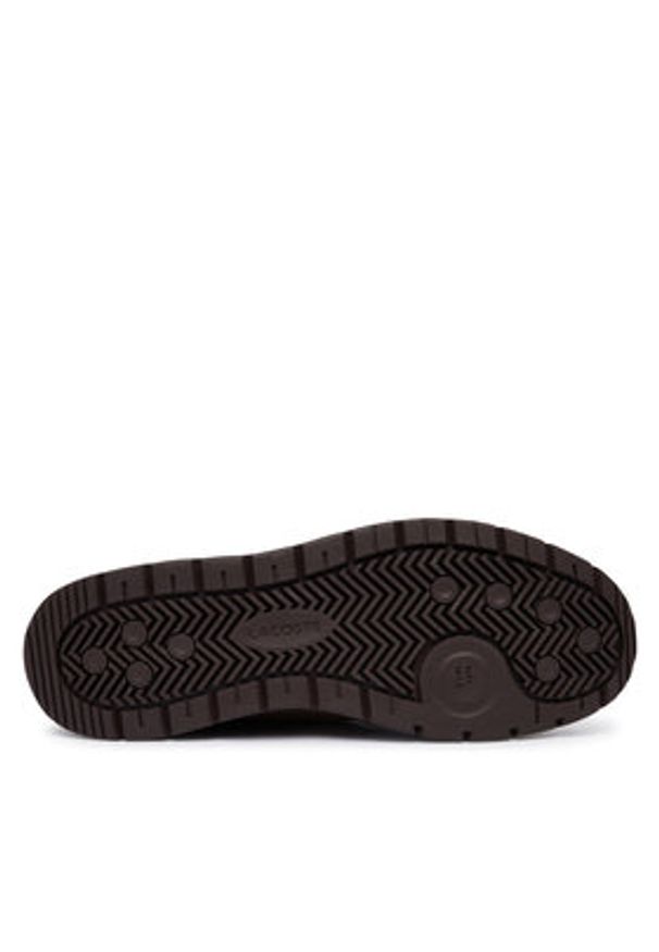 Lacoste Sneakersy Umpire 51SMA0105 DB2 Brązowy. Kolor: brązowy. Materiał: skóra, zamsz