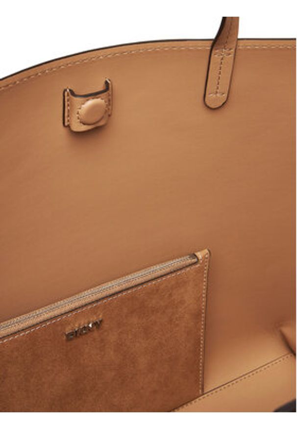 DKNY Torebka R52AMJ38 Brązowy. Kolor: brązowy. Materiał: skórzane