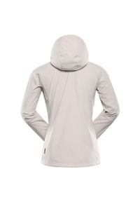 ALPINE PRO - Kurtka damska softshell Alpine Pro Hoora. Kolor: beżowy. Materiał: softshell. Sport: turystyka piesza