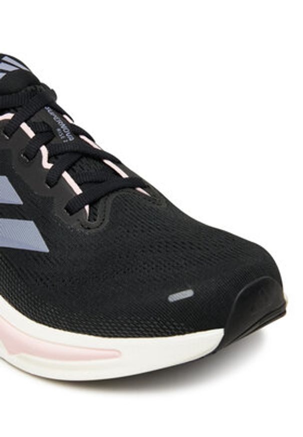Adidas - adidas Buty do biegania Supernova Rise 2 JQ7685 Czarny. Kolor: czarny. Materiał: materiał