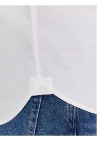 Calvin Klein Jeans Koszula Oxford J30J325027 Biały Slim Fit. Kolor: biały. Materiał: bawełna #3