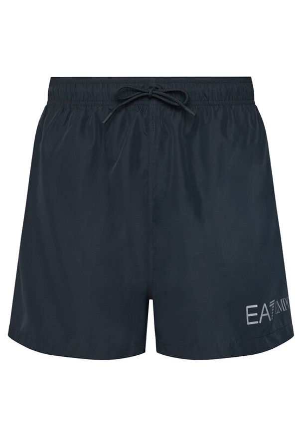 EA7 Emporio Armani Szorty kąpielowe 7M002000 AF13049 MC026 Czarny Regular Fit. Kolor: czarny. Materiał: syntetyk