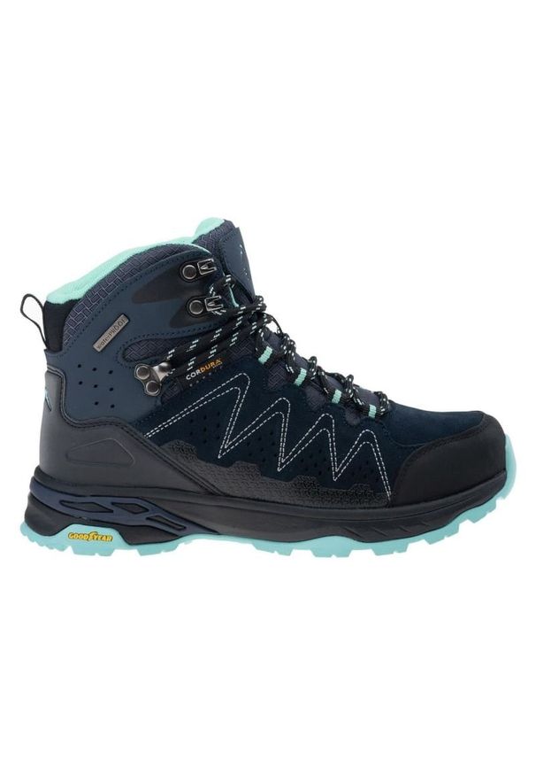 Buty Elbrus Eravica Mid Wp Gc 92800330945 niebieskie. Zapięcie: sznurówki. Kolor: niebieski. Materiał: guma, zamsz, skóra, syntetyk