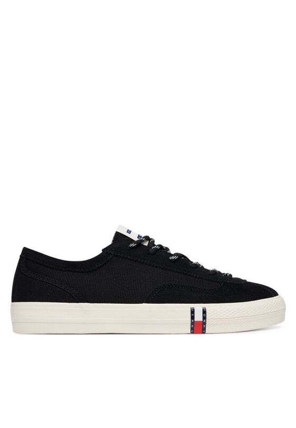 TOMMY HILFIGER - Tommy Hilfiger Tenisówki Archive Y2K EN0EN03047 Czarny. Kolor: czarny. Materiał: materiał