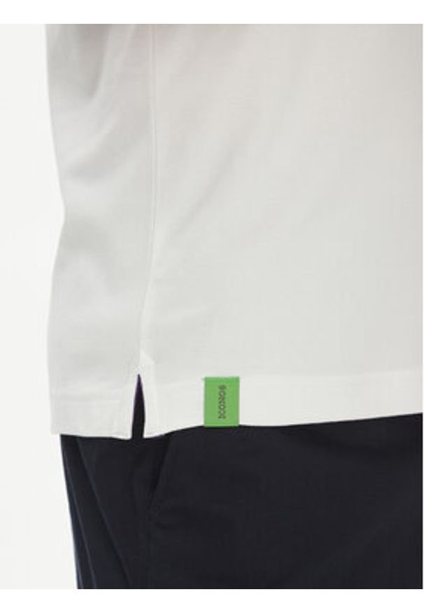 La Martina Polo Yeshayahu MAP320 PK001 Biały Regular Fit. Typ kołnierza: polo. Kolor: biały. Materiał: bawełna