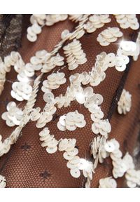 NEEDLE & THREAD - Tiulowa sukienka z cekinami Anais. Kolor: czarny. Materiał: tiul. Wzór: aplikacja, koronka. Styl: vintage, elegancki #4