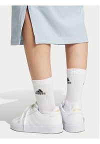 Adidas - adidas Sukienka codzienna ALL SZN IY6728 Niebieski Slim Fit. Okazja: na co dzień. Kolor: niebieski. Materiał: bawełna. Typ sukienki: proste. Styl: casual