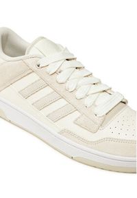 Adidas - adidas Sneakersy Rapid Court Low JP5246 Szary. Kolor: szary. Materiał: skóra