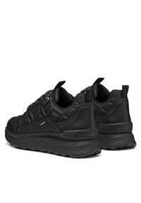 Geox Sneakersy D Spherica Actif X2 D46WPD 0FU85 C9999 Czarny. Kolor: czarny. Materiał: skóra