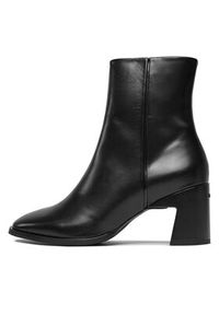 Calvin Klein Botki Geo Block Ankle Boot 60 HW0HW01845 Czarny. Kolor: czarny