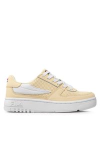 Fila Sneakersy Fxventuno Perfo Low Wmn FFW002.20002 Żółty. Kolor: żółty. Materiał: skóra #1