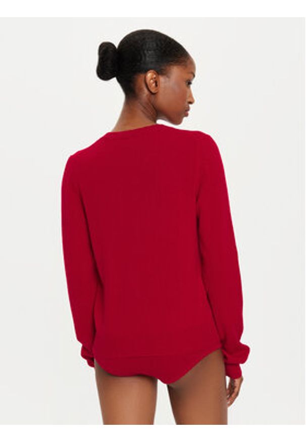 Herskind Kardigan Roselle 5241969 Czerwony Regular Fit. Kolor: czerwony. Materiał: kaszmir
