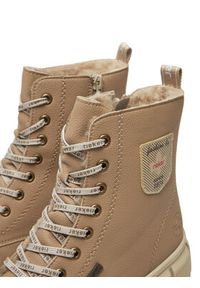 Rieker Trzewiki X3410-20 Beżowy. Kolor: beżowy. Materiał: materiał #3
