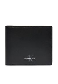 Calvin Klein Jeans Duży Portfel Męski Monogram Soft Bifold K50K512443 Czarny. Kolor: czarny. Materiał: skóra #1