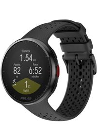 POLAR - Zegarek sportowy Polar Pacer Pro S/L Czarny (PACER PRO GRY/BLK). Kolor: czarny. Materiał: polar. Styl: sportowy #1