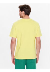 United Colors of Benetton - United Colors Of Benetton T-Shirt 3MI5J1AF7 Żółty Regular Fit. Kolor: żółty. Materiał: bawełna #3