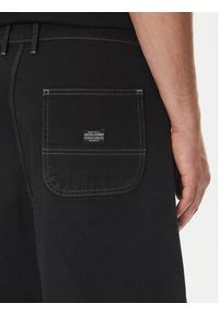 Jack & Jones - Jack&Jones Szorty materiałowe Owen 12278222 Czarny Baggy Fit. Kolor: czarny. Materiał: bawełna #4
