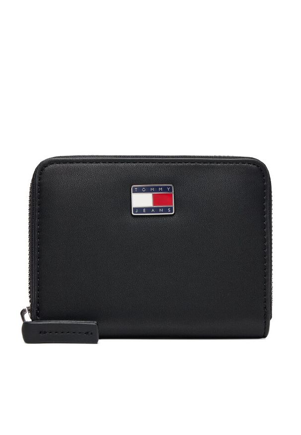 Portfel Tommy Jeans. Kolor: czarny