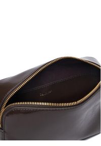 Calvin Klein Torebka Foil Logo Glossy Camera Bag LV04F3539G Brązowy. Kolor: brązowy. Materiał: skórzane #2