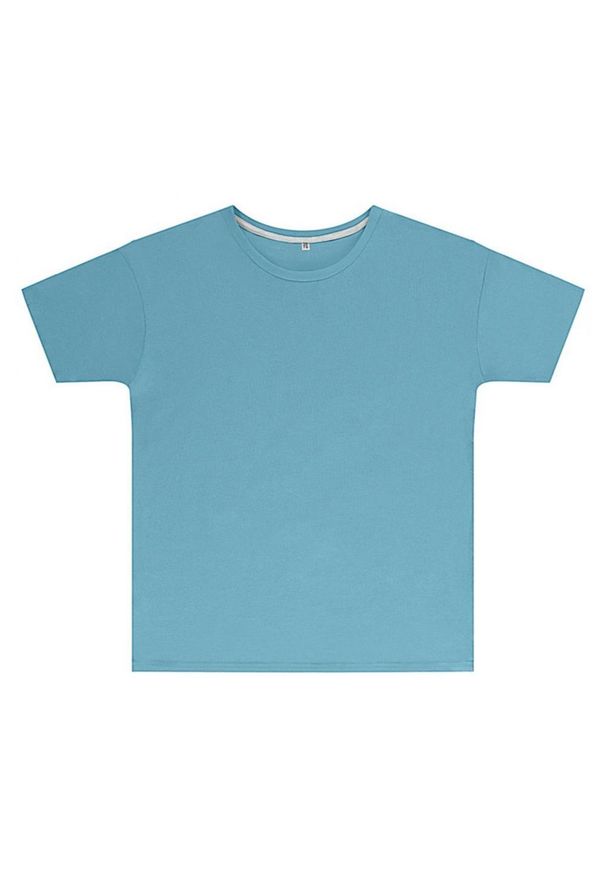 SG - Koszulka Dziecięca Perfect Print. Kolor: niebieski. Wzór: nadruk. Sport: turystyka piesza