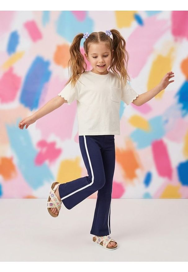 Sinsay - Legginsy flare - wielobarwny