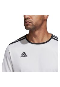 Adidas - Koszulka piłkarska męska adidas Entrada 18 CD8438. Materiał: materiał, poliester, skóra, dzianina. Technologia: ClimaLite (Adidas). Wzór: ze splotem. Sport: piłka nożna #3