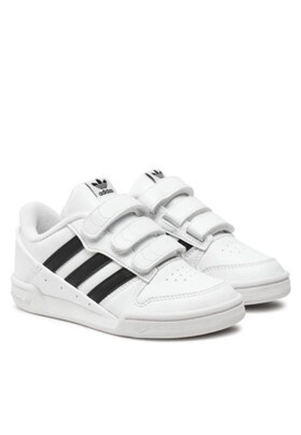 Adidas - adidas Sneakersy Team Court 2 Str Cf C ID6634 Biały. Kolor: biały. Materiał: skóra