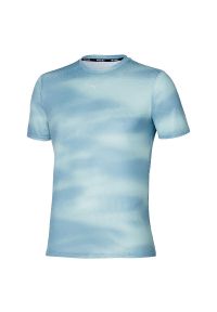 Koszulka Mizuno Core Graphic. Kolor: niebieski. Sport: bieganie #1