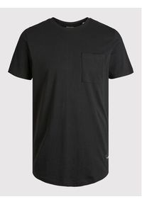 Jack & Jones - Jack&Jones T-Shirt Noa 12210945 Czarny Regular Fit. Kolor: czarny. Materiał: bawełna