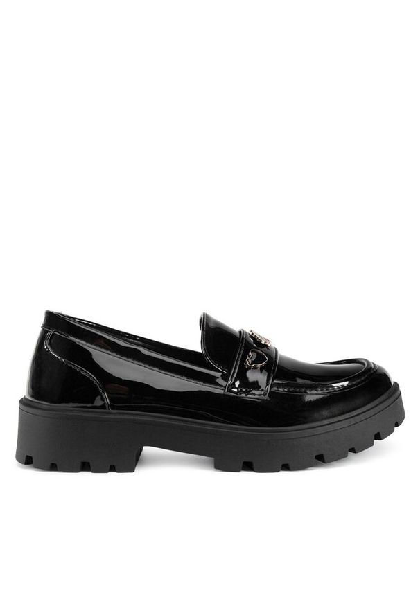 Loafersy DeeZee. Kolor: czarny