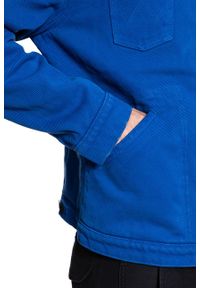 Wrangler - KURTKA ZIMOWA WRANGLER TWILL SHERPA COBALT BLUE W4A7W2B09. Sezon: zima #10