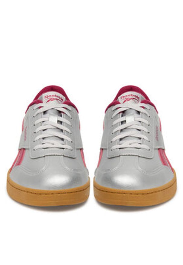 Reebok Sneakersy SMASH EDGE 100235010 Srebrny. Kolor: srebrny. Materiał: materiał